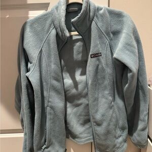 Columbia Women's Light Blue Fleece Jacket